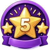 Five-Star Run badge